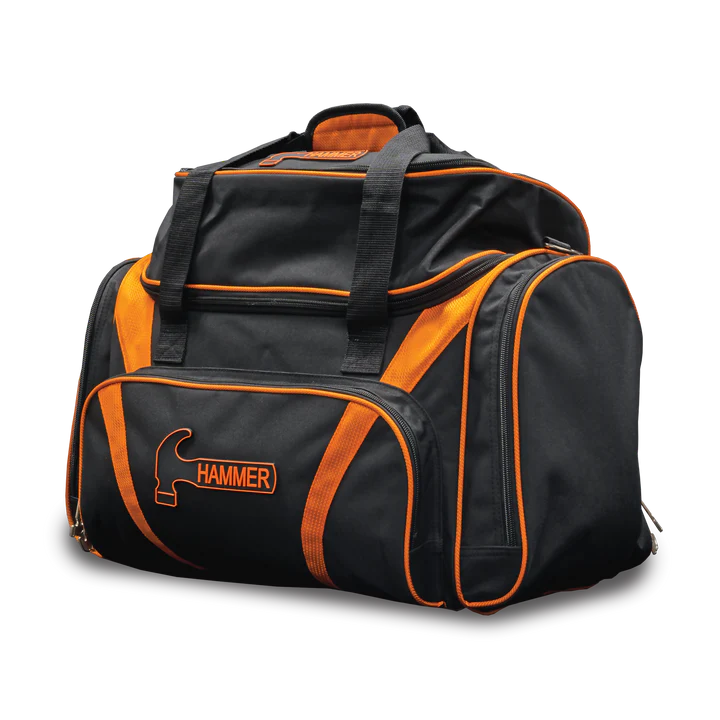 Hammer Premium Deluxe Double Tote - Black/Orange | MBS Pro Shop