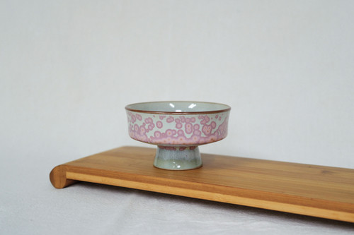 Soda Fire Glazed Tea Cup - Sakura Fizz