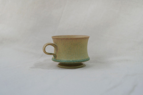 Flambe Glazed Bamboo Mug-Sand
