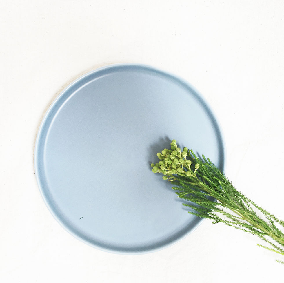 Thumbnail: Ceramic Display Tray - Blue Grey