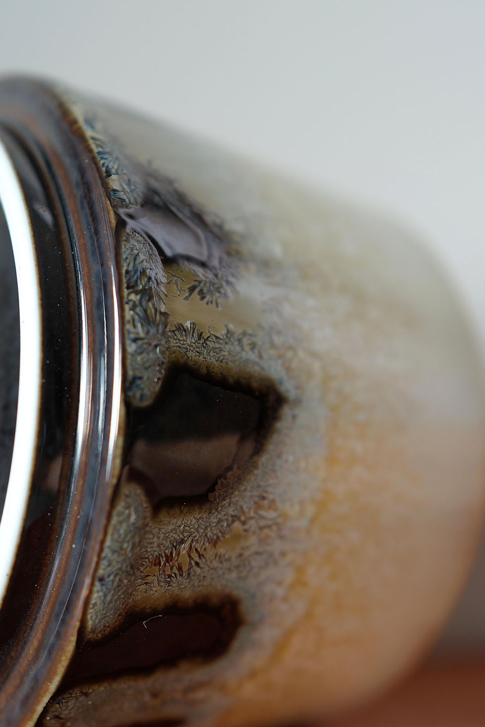 Thumbnail: Flambé Glaze Mug – Tilt – Obsidian
