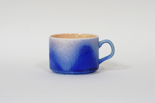 Flambé Glaze Mug – Line – Petal Blue – M