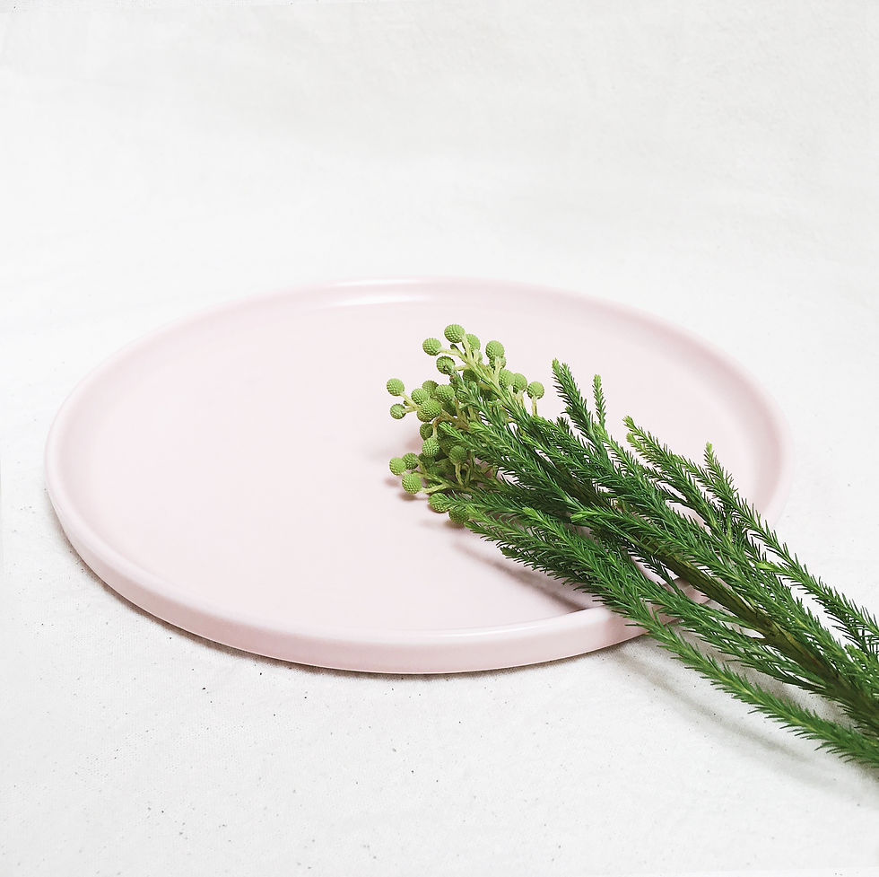 Thumbnail: Ceramic Display Tray - Dusty Pink