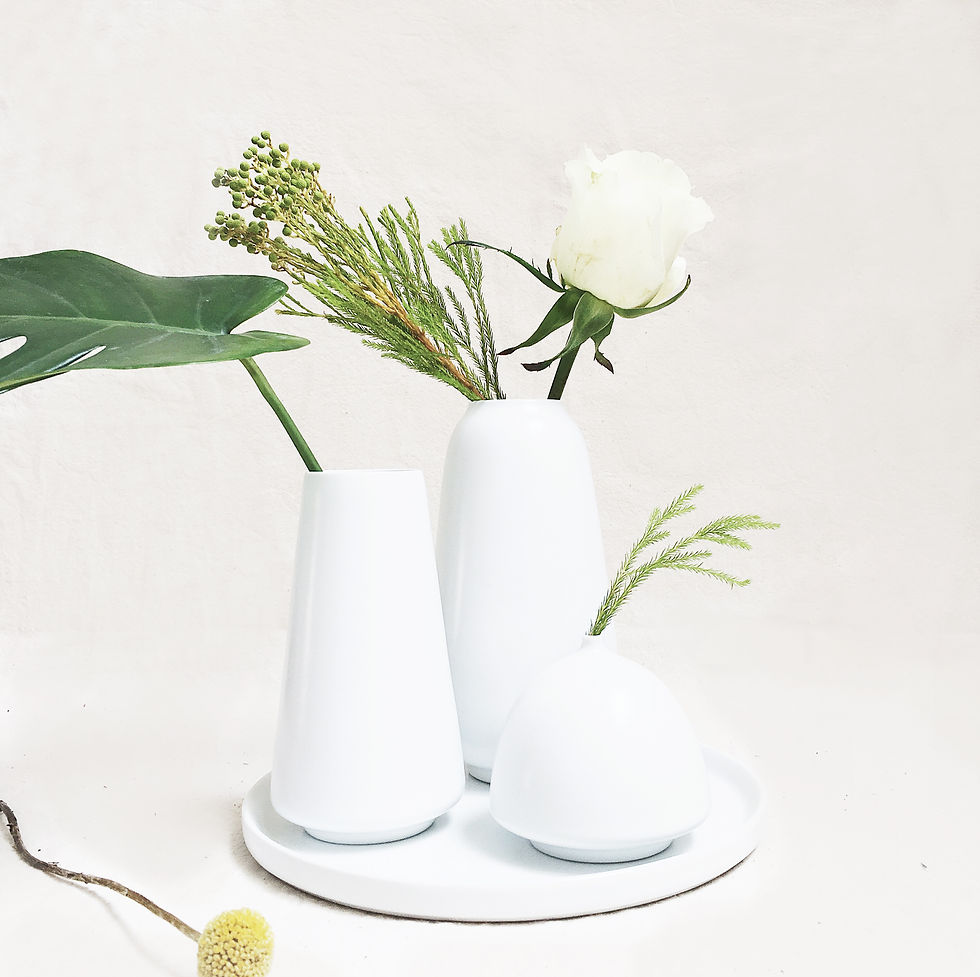 Thumbnail: Ceramic Display Tray -White