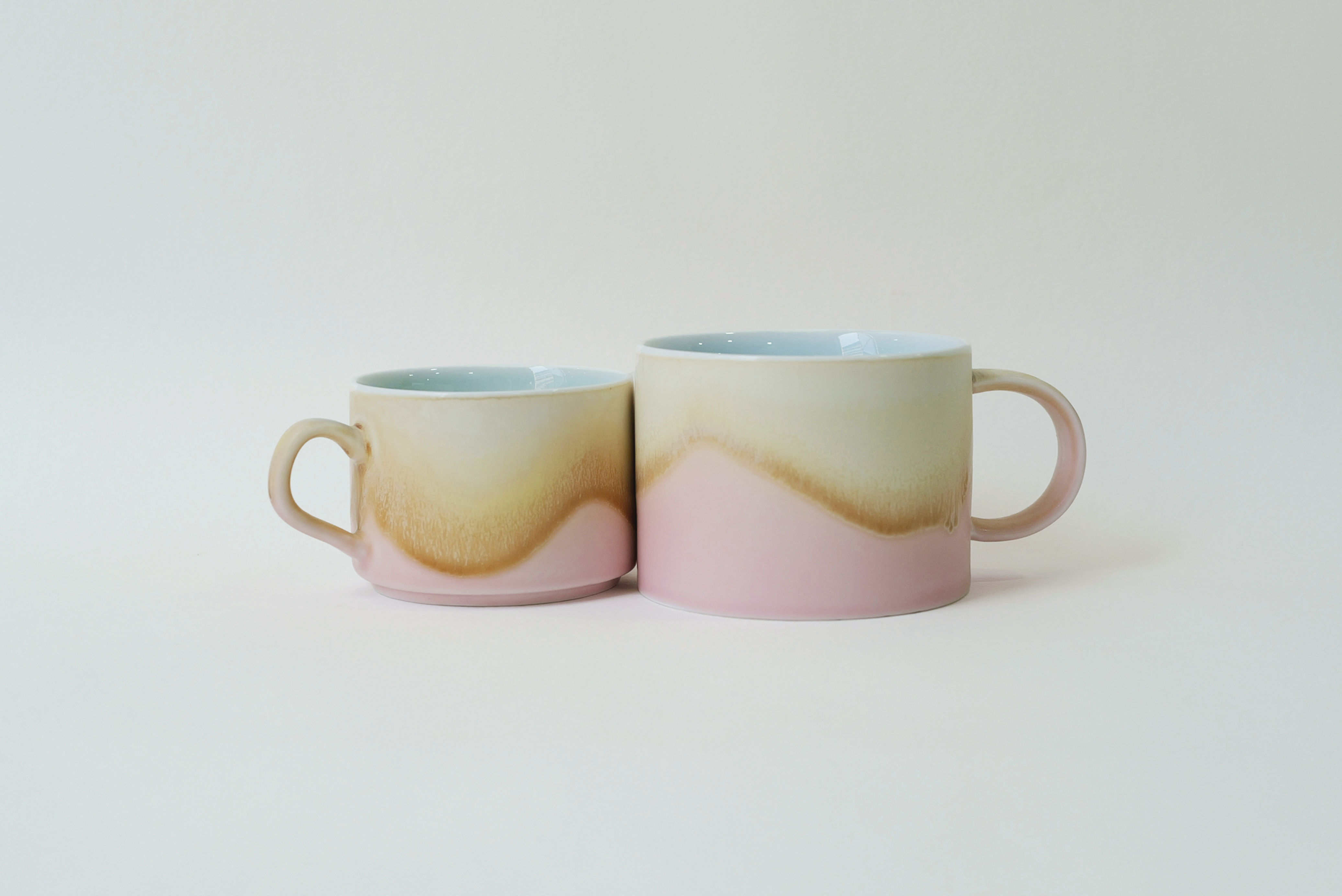 Flambe Glaze Mug - Pink Dune