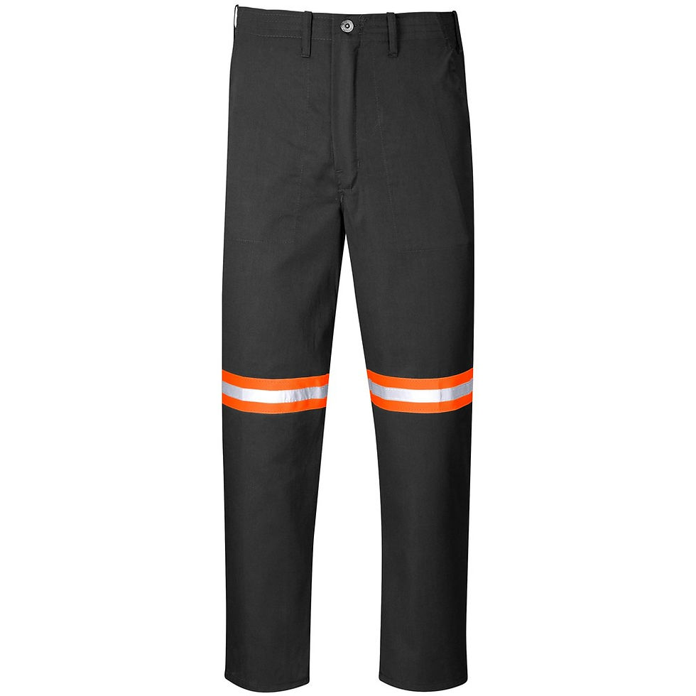 Thumbnail: Trade Polycotton Pants - Reflective Legs - Orange Tape