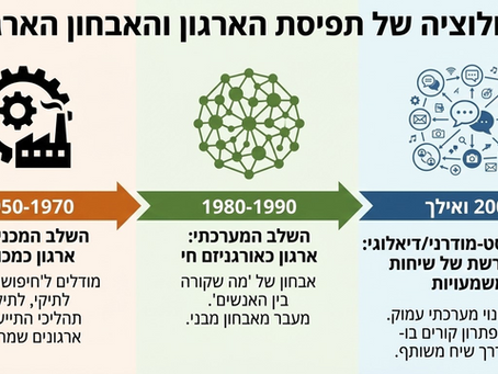 מודלים לאבחון ארגוני: סקירה מקיפה