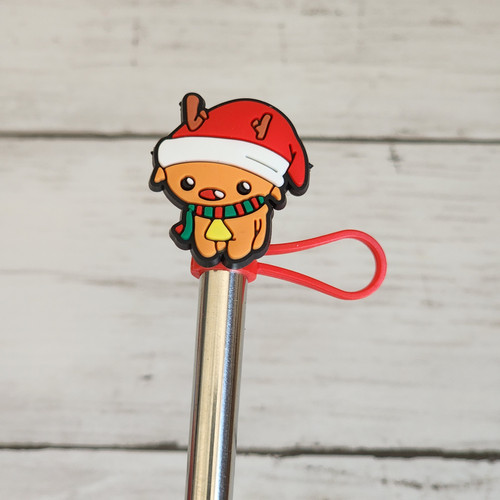 Rudolph Straw Topper | Country Pear Designs