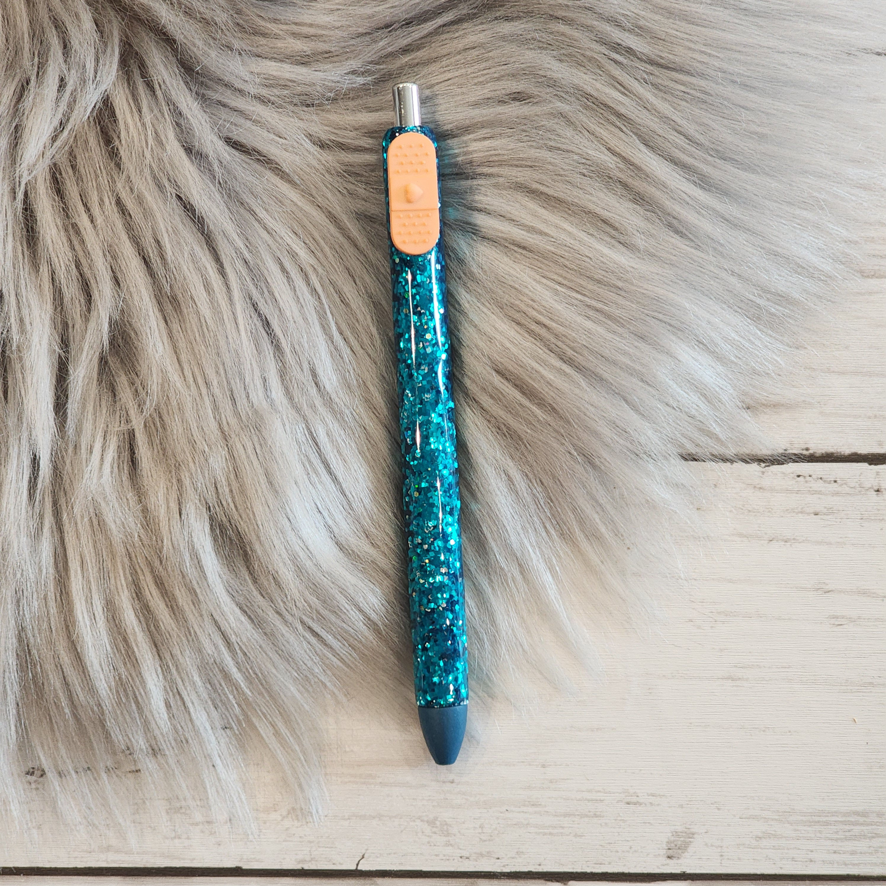 Teal Bandaid Pen