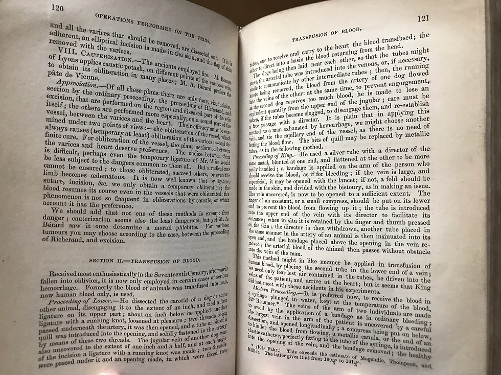 Thumbnail: Malgaigne Operative Surgery 1846 first English edition