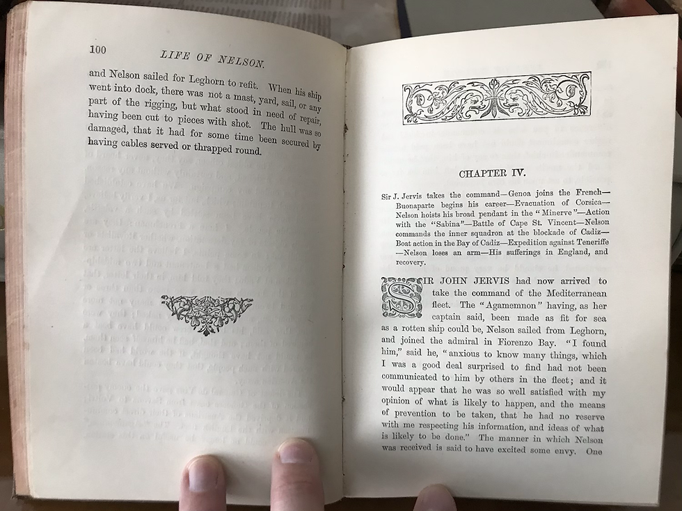 Thumbnail: Life of Horatio Nelson. 1893 Southey.