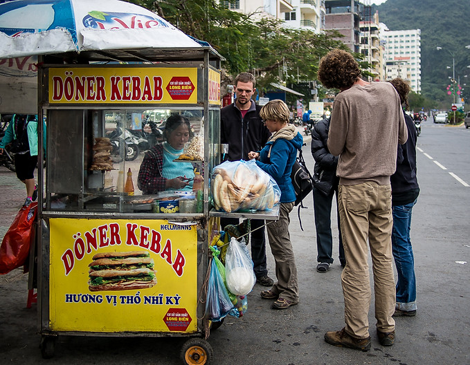 vietnam street food kebab
