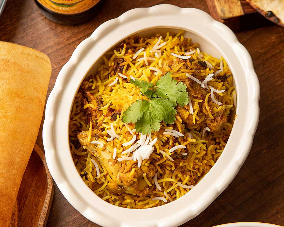 Biryani, Madras Cafe, Glasgow