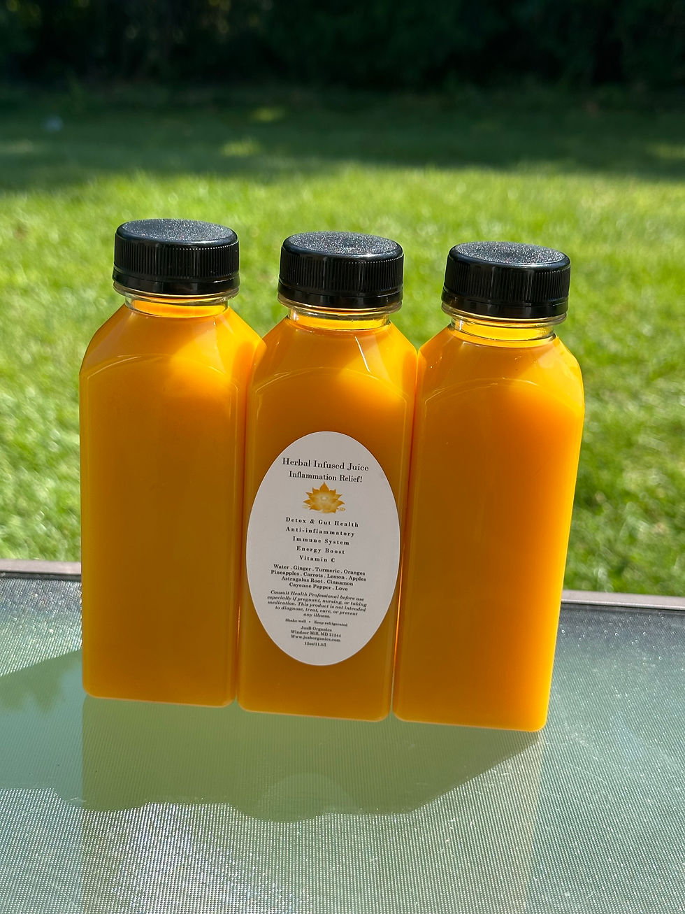 Inflammation Relief! Herbal Infused Juice