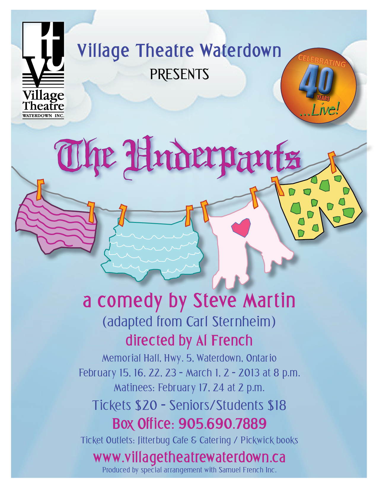 The Underpants - Village Theatre
