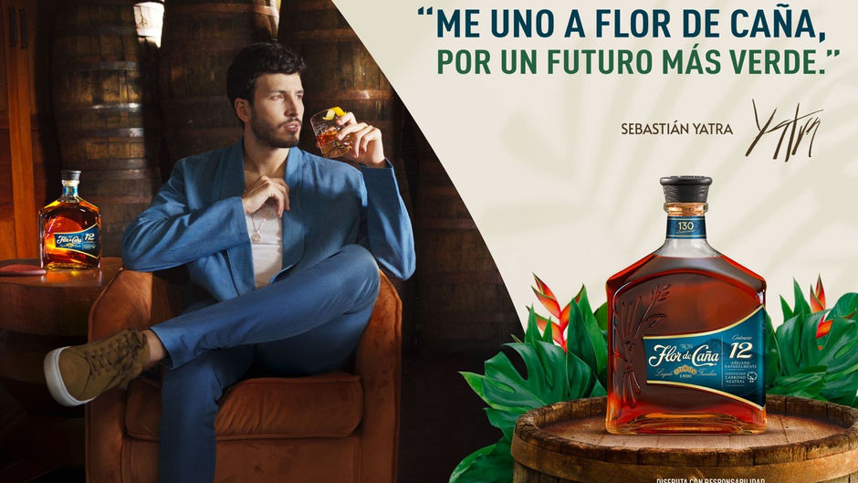 Sebastián Yatra se une a Flor de Caña en campaña global de reforestación