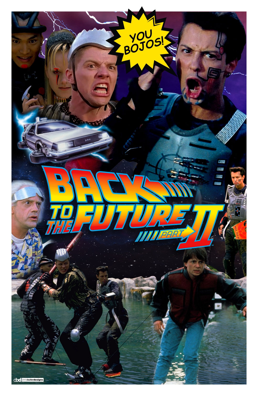 BTTF2 poster “You Bojos” 