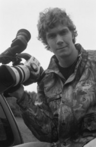 Provided by David and the Kingdom. Travers on the set of his documentary