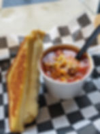 1/2 GRILLED CHEESE & SOUP COMBO