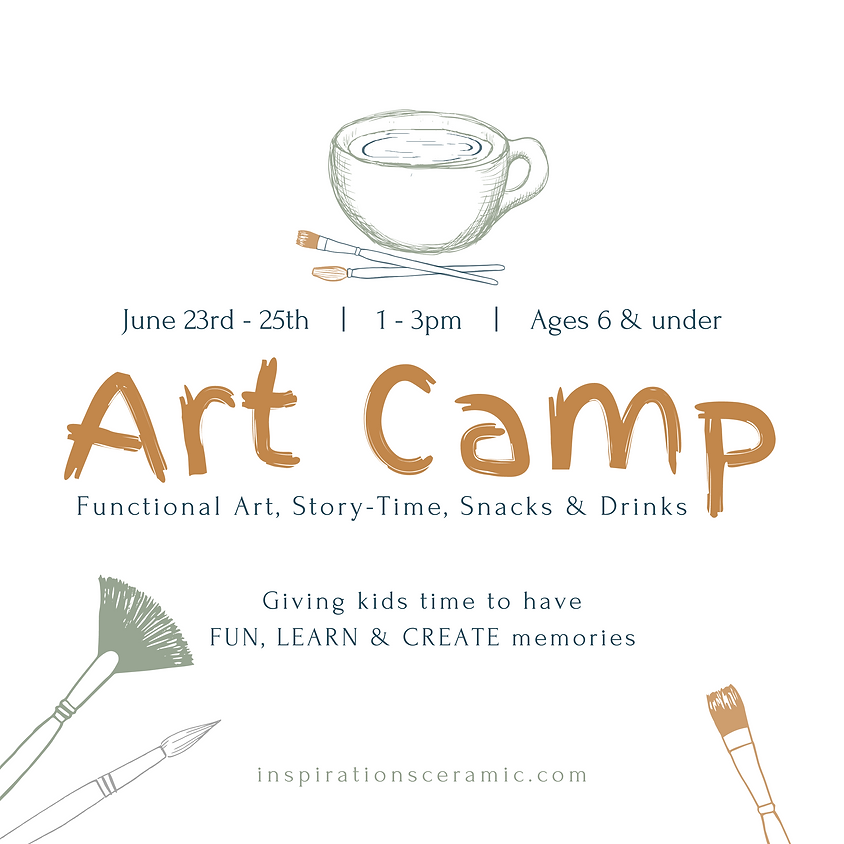 summer art camp | ages 6 & under
