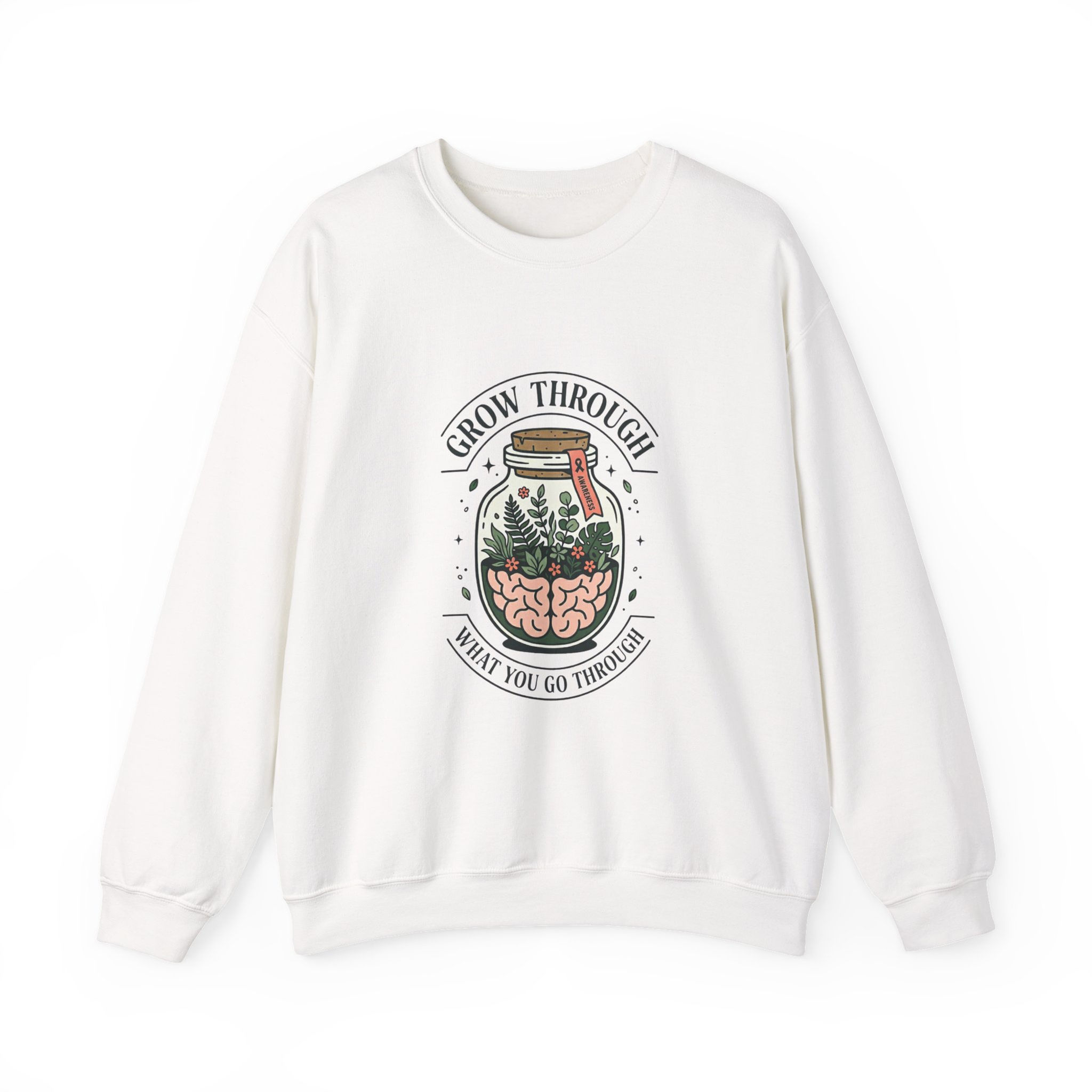 Grow Through What You Go Through Crewneck Sweatshirt
