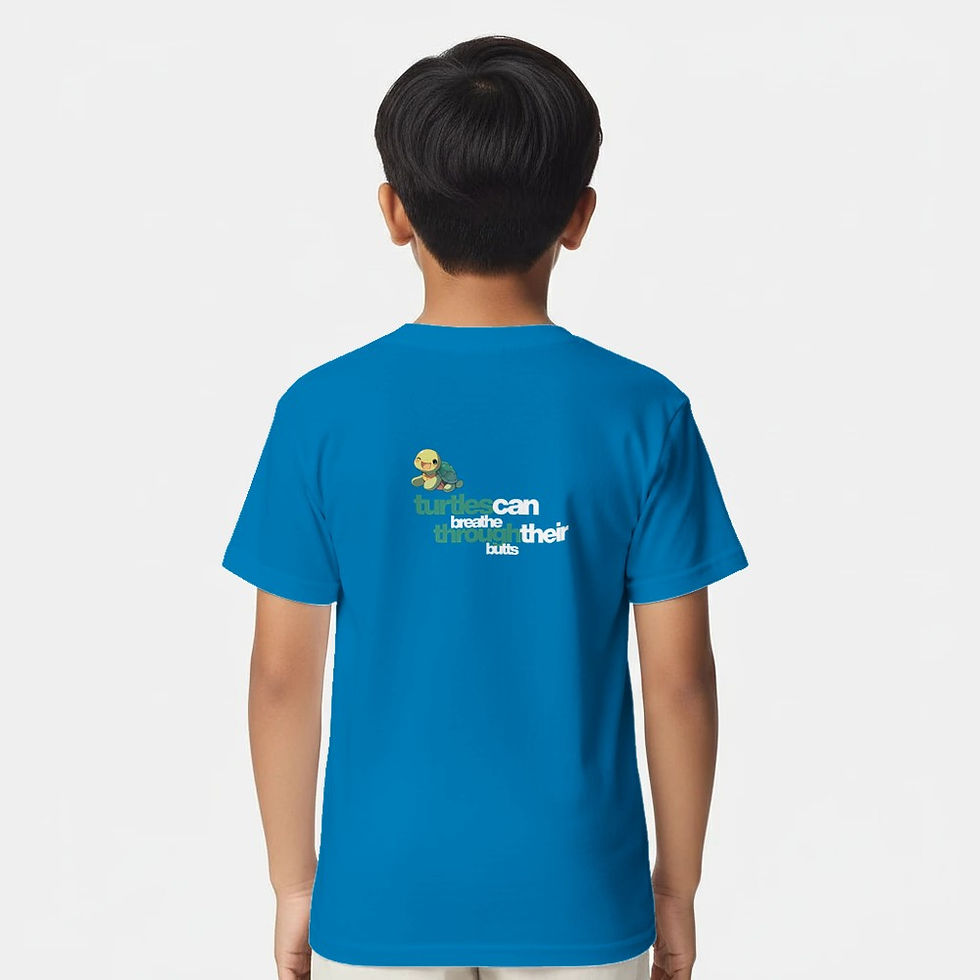 Thumbnail: Turtle Butts | Earth Provides Youth Sports T-Shirt