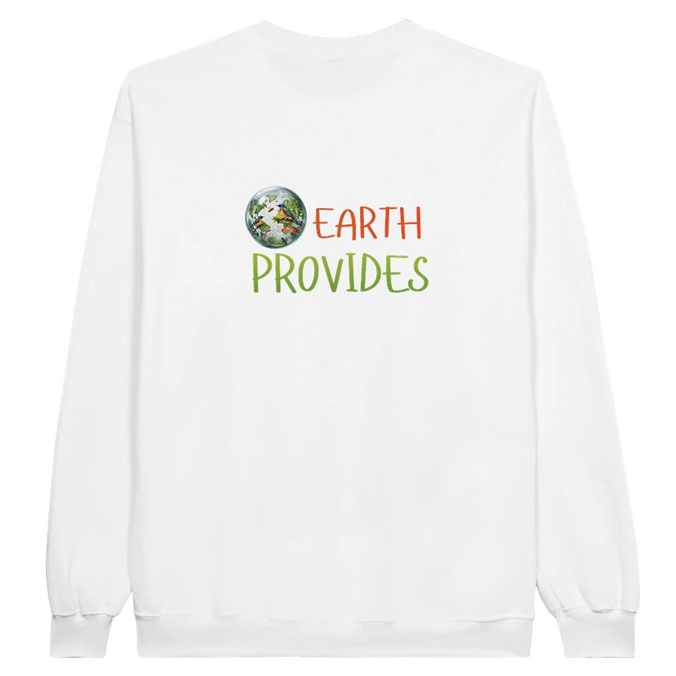 Thumbnail: Earth Provides | Midweight Fleece Crewneck