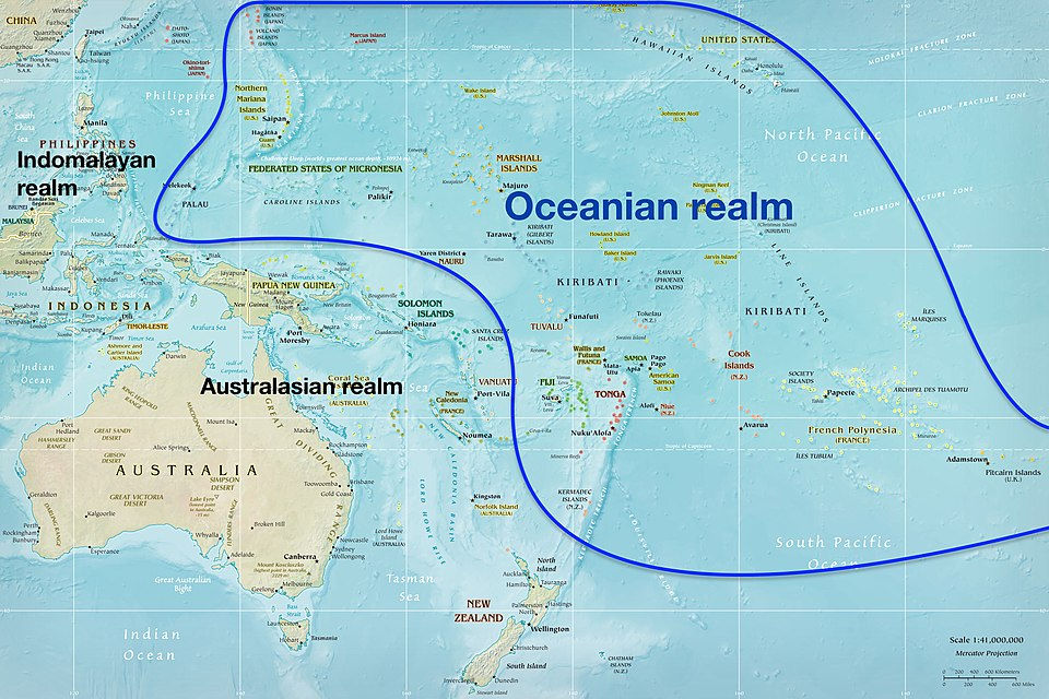Oceania (OC) Realm