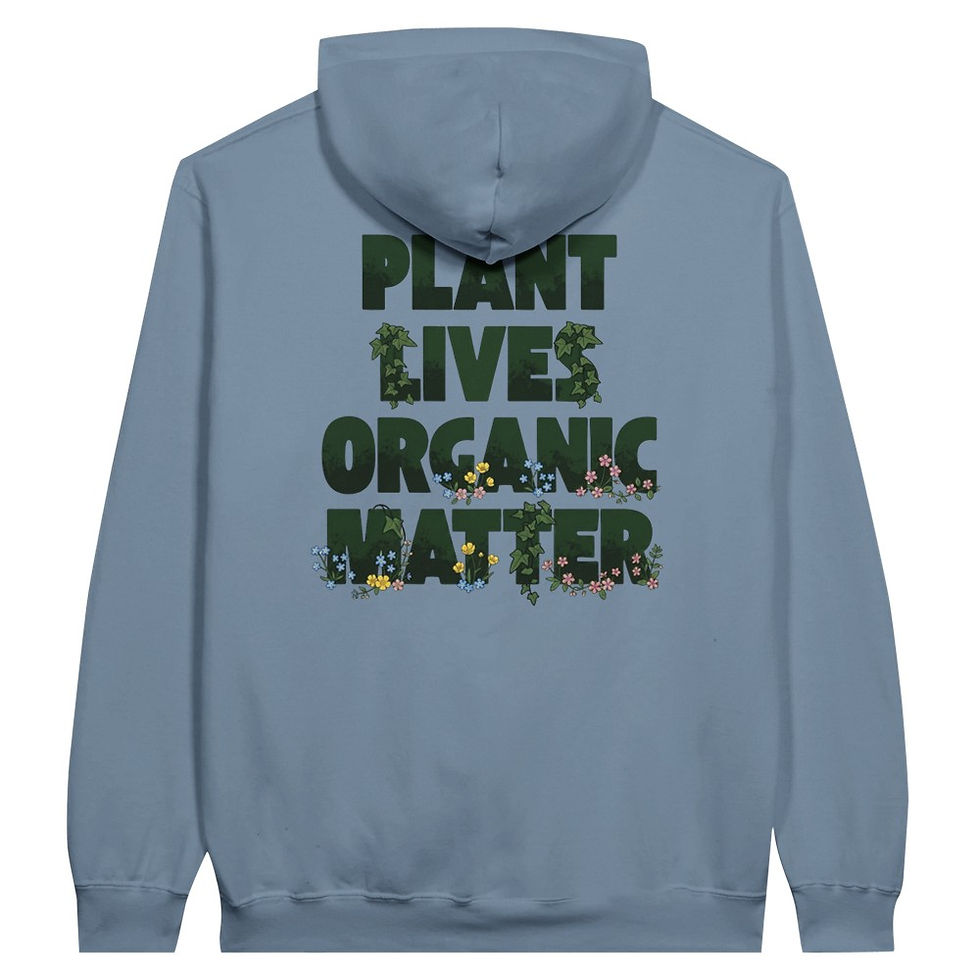 Thumbnail: Plant Lives Matter | Midweight Fleece Adult Hoodie