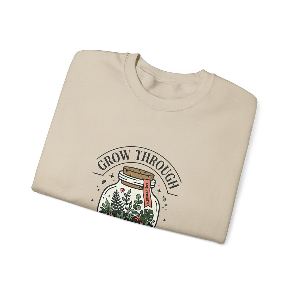 Thumbnail: Grow Through What You Go Through Crewneck Sweatshirt