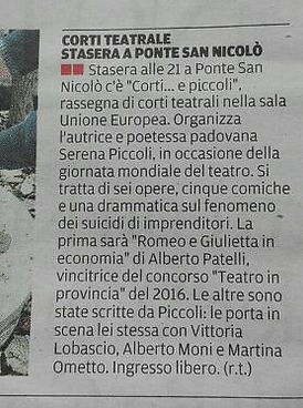 Corti e...Piccoli