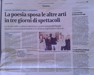 Festival di Poesia e Arti Sorelle, Cesena