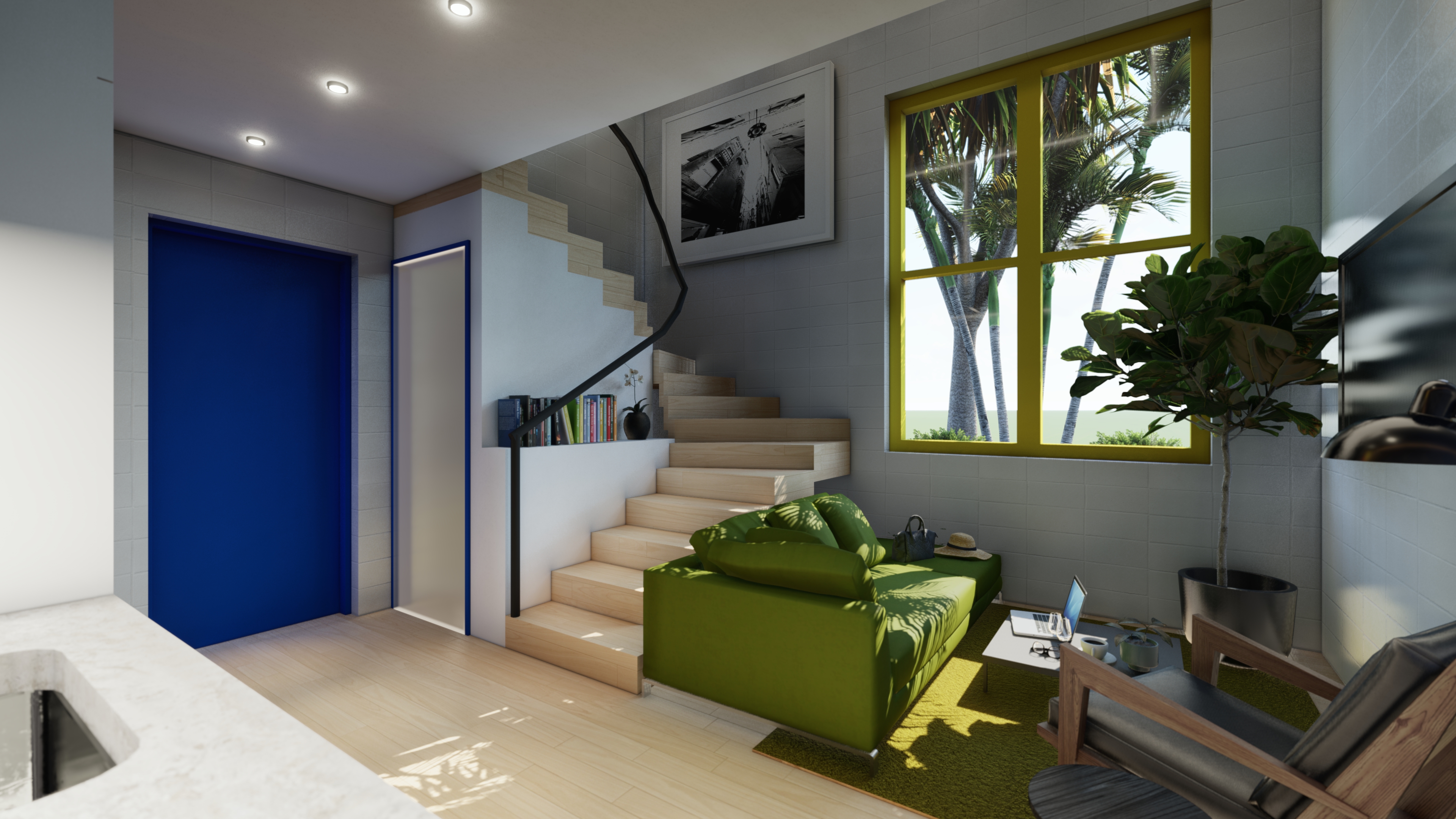 YELLOW & BLUE