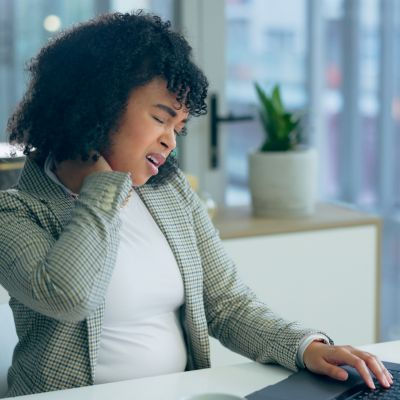 pain and stiffness in the neck