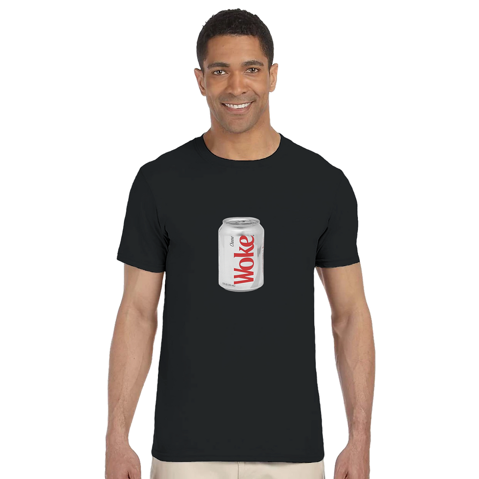 Thumbnail: Statement Woke Men's T-shirt | Gildan® 64000