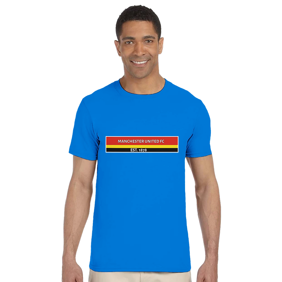 Thumbnail: Sport Manchester United 2 Men's Crewneck T-shirt | Gildan® 64000 White