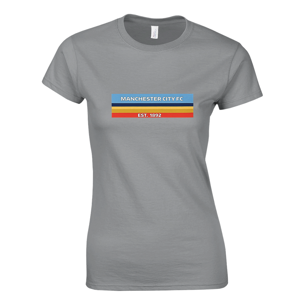 Thumbnail: Sport Manchester City 2 Ladies' T-shirt | Gildan® 64000L