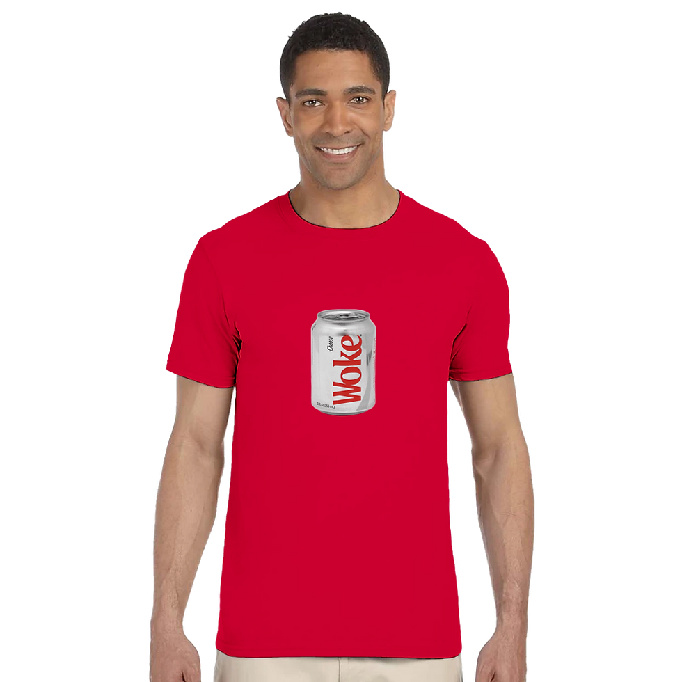 Thumbnail: Statement Woke Men's T-shirt | Gildan® 64000