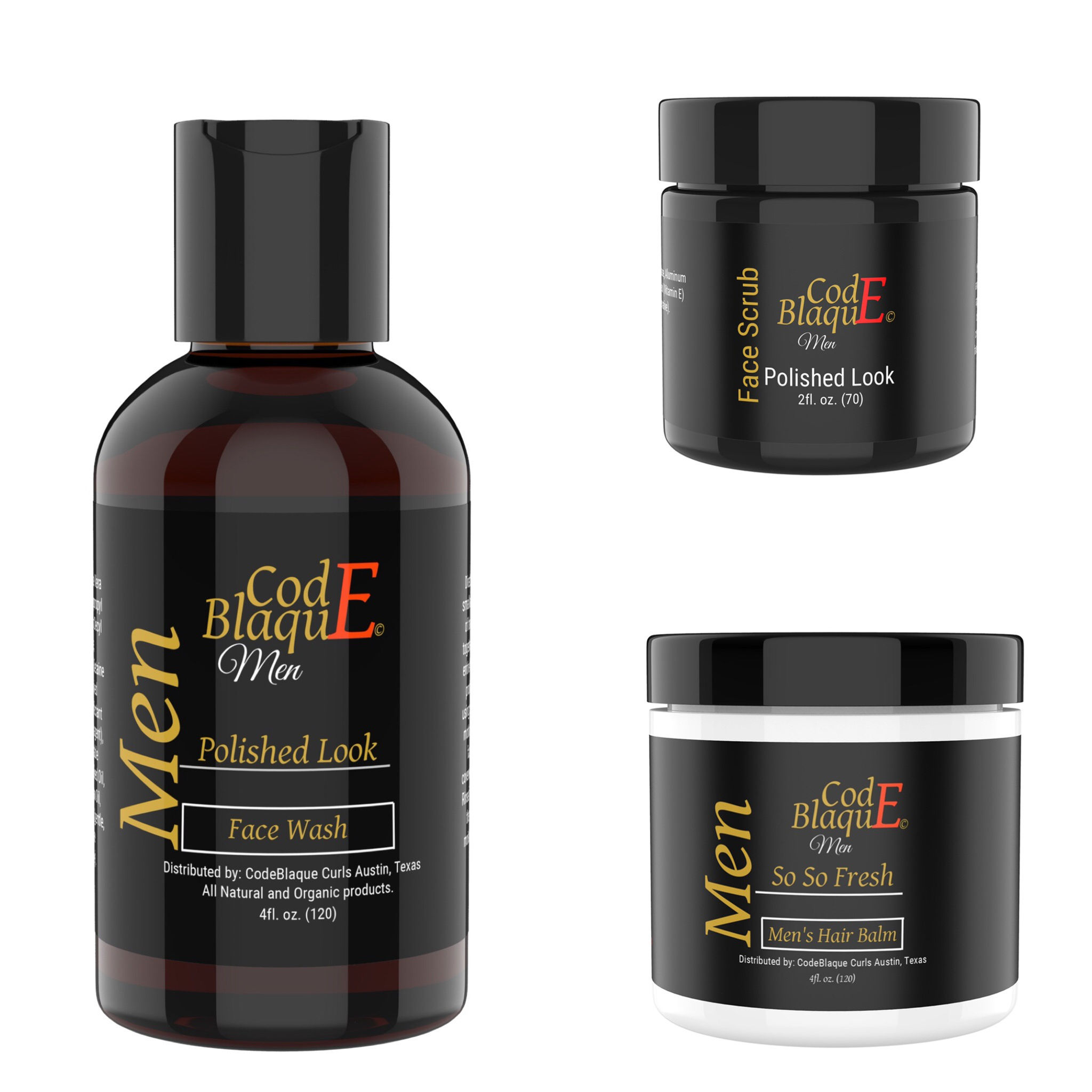 Men Face & Hair Bundle Package
