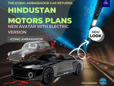 The Iconic Ambassador Car Returns: Hindustan Motors Plans New Avatar with Electric Version