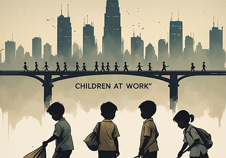 Children at Work – A Glimpse into the Harsh Realities of Street Life