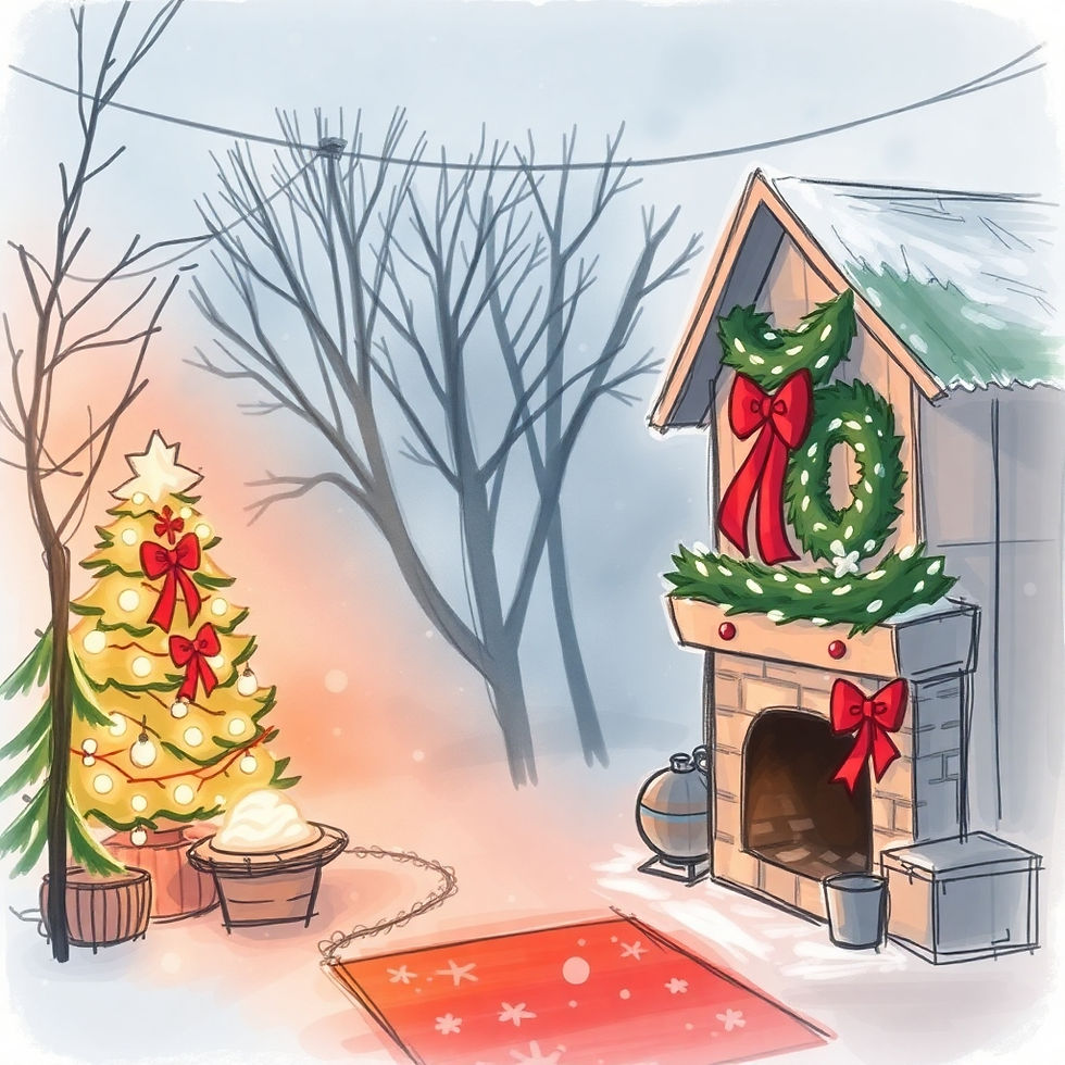 14. "Merry Christmas! May this season bring you and your family endless blessings and happy moments."