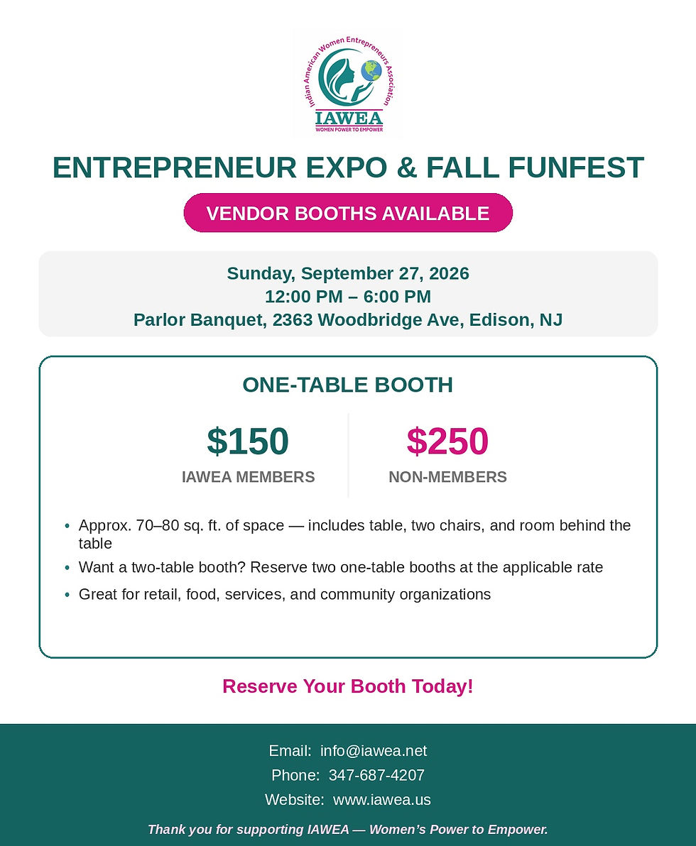 Entrepreneur Expo and Fall FunFest