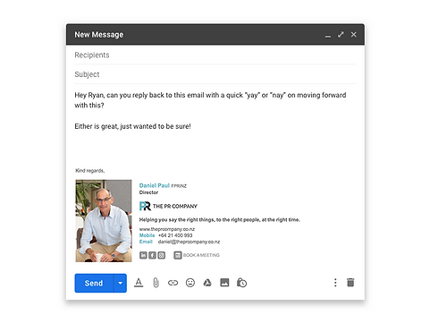 Email Signature Design