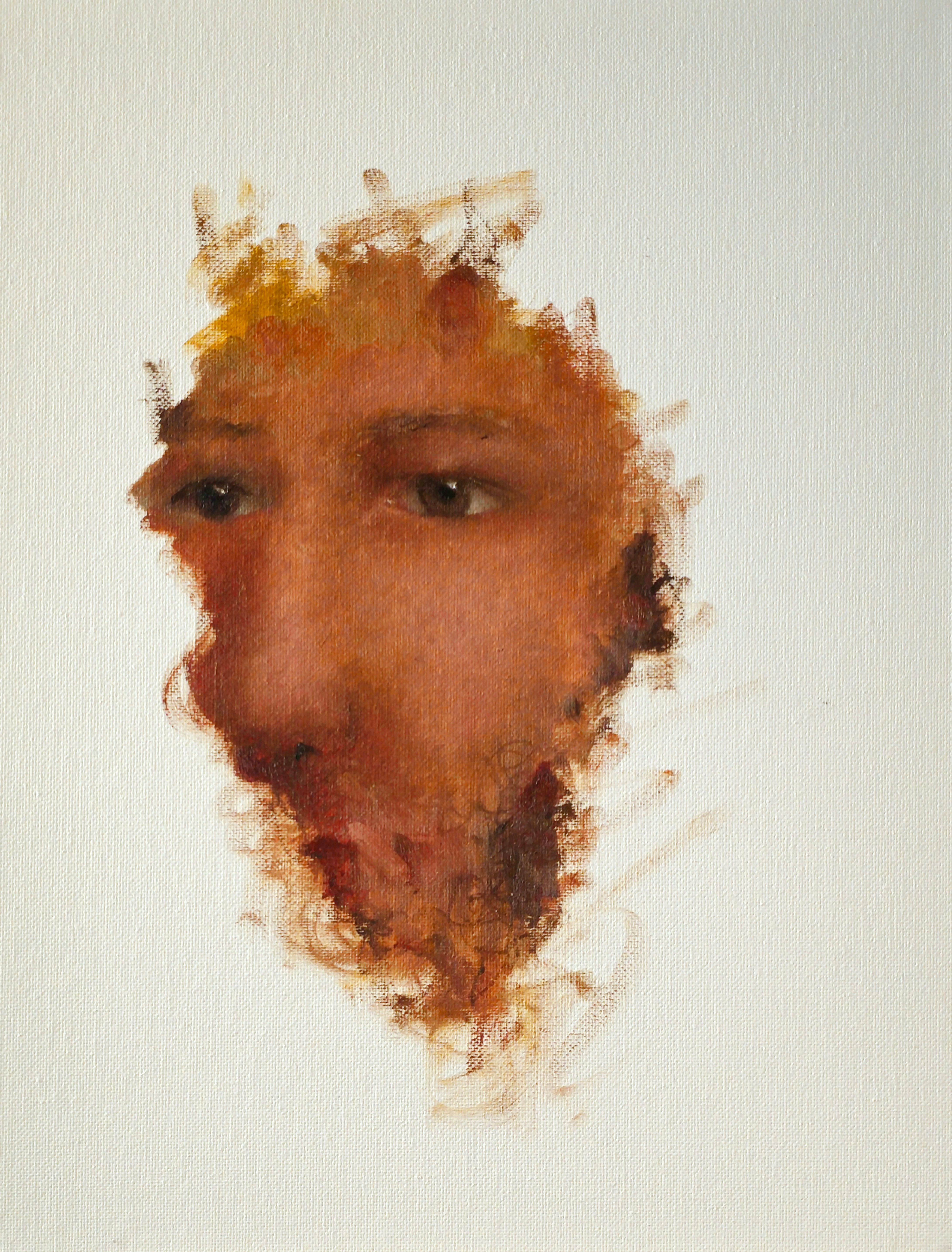 "Synthetic Hope, Sold Separately" Oil on canvas panel