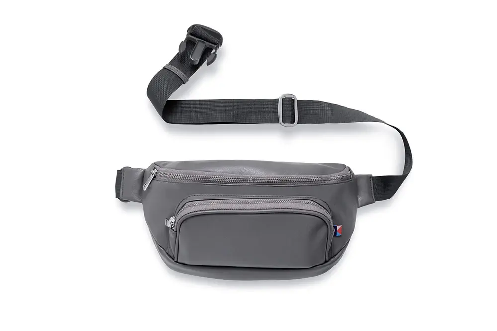 Kibou Vegan Leather Bag Charcoal