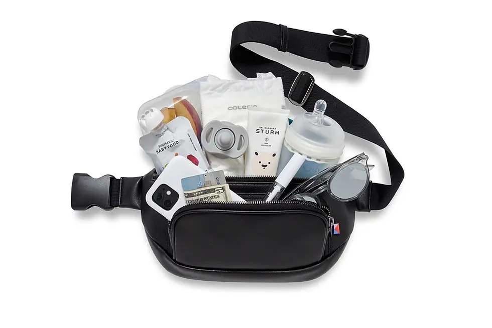 Thumbnail: Kibou Vegan Leather Bag Black