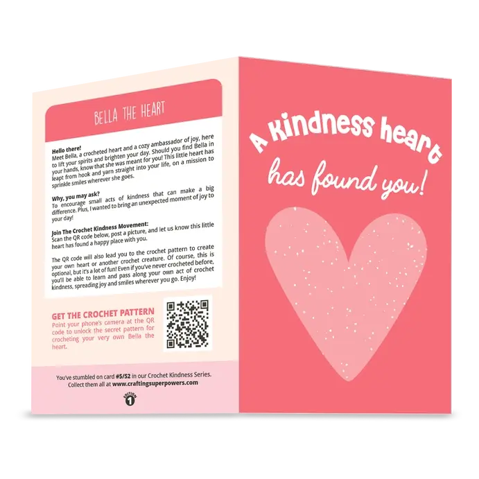 Thumbnail: Just Because Greeting Card & Crochet Pattern