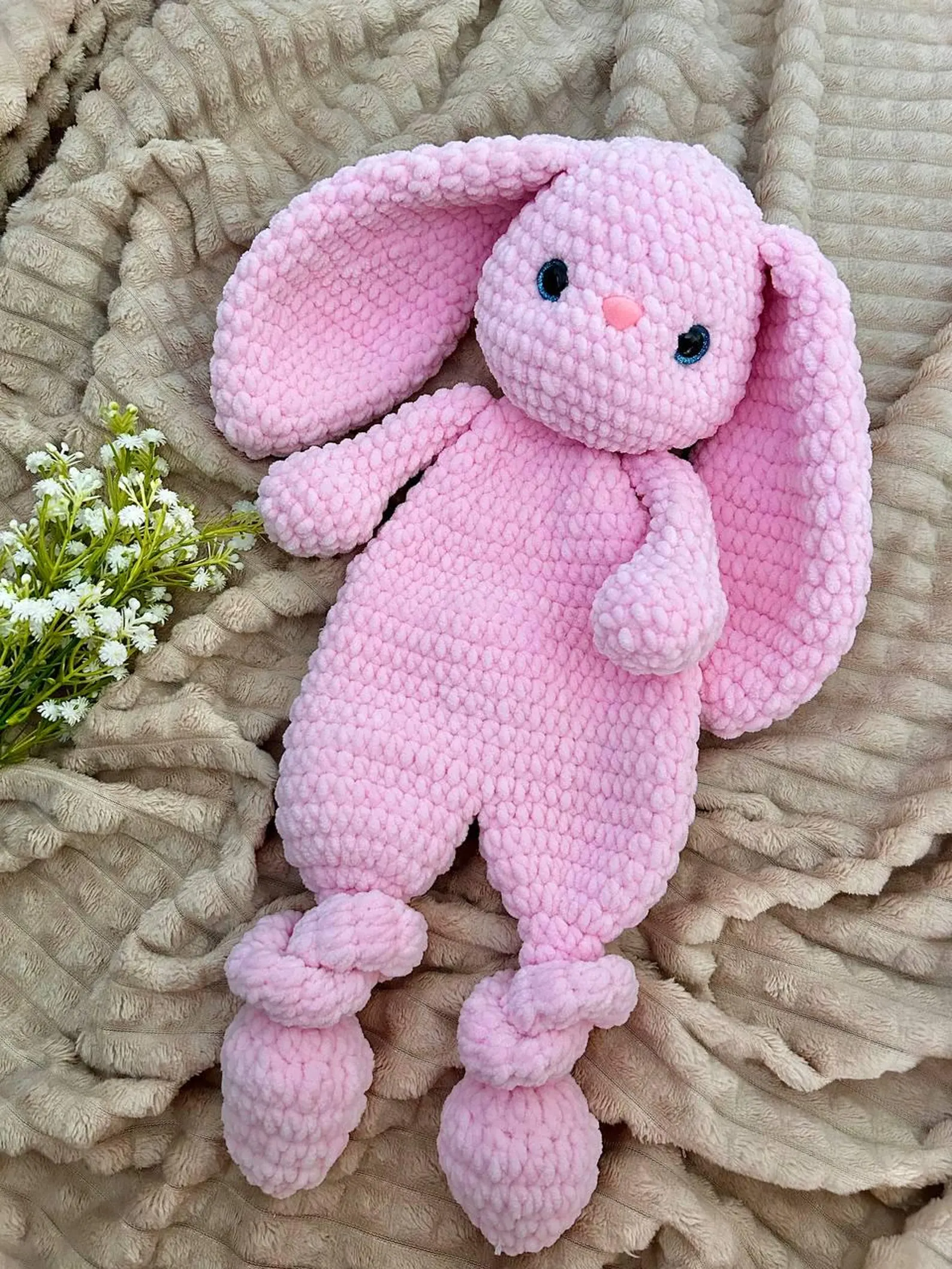 Crochet Bunny Snuggler
