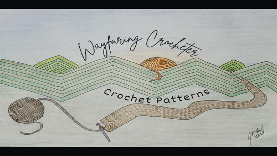 Logo for Wayfaring Crocheter